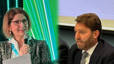 Austro Control Geschäftsfüherin Elisabeth Landrichter und Austro Control Geschäftsführer Philipp Piber 